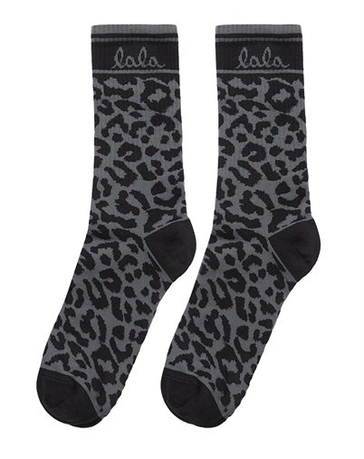 Lala Berlin - Sanira Strømper - Asphalt Leo